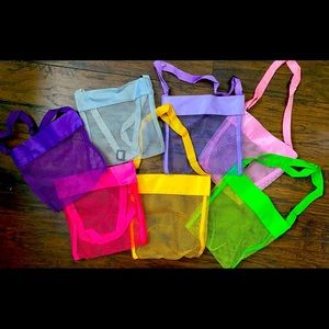 Personalized Shell collecting bags 3 included